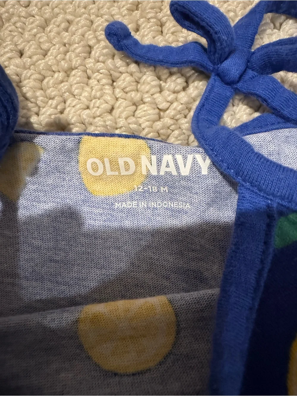 2 Old Navy rompers size 12-18 months